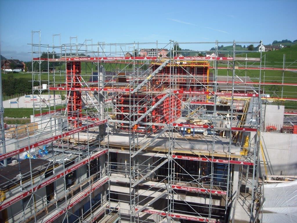 Neubau (Wände 2.OG, Brauerei)