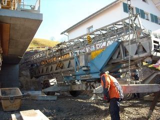 Baustelleneinrichtung (EFH Beni Manser, Weissbad)