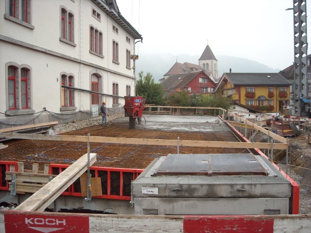 Neubau (Decke Archiv Zeughaus)