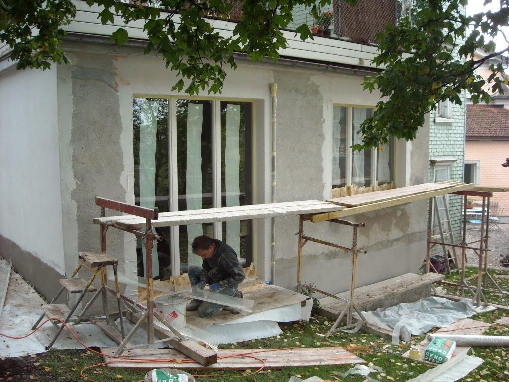 Verputz (Fassadenputz, Fässler Sabine,Appenzell)