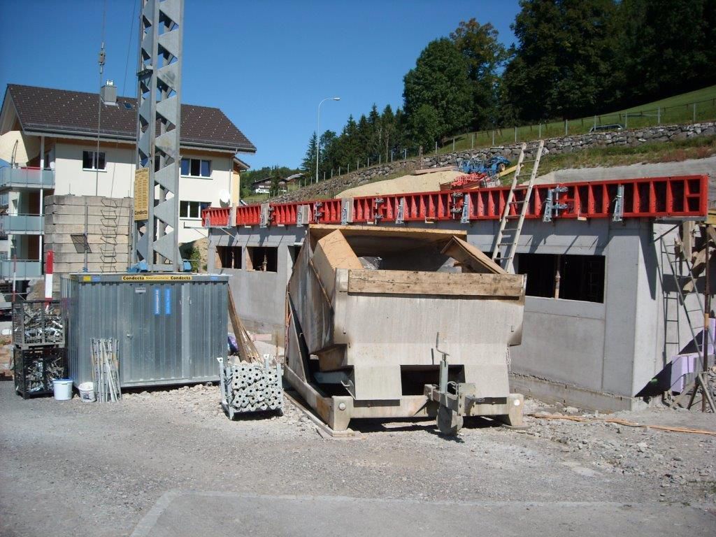 Baustelleneinrichtung (MFH MFW Haslen)