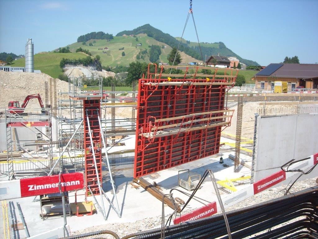 Neubau (Wände EG, Brauerei)