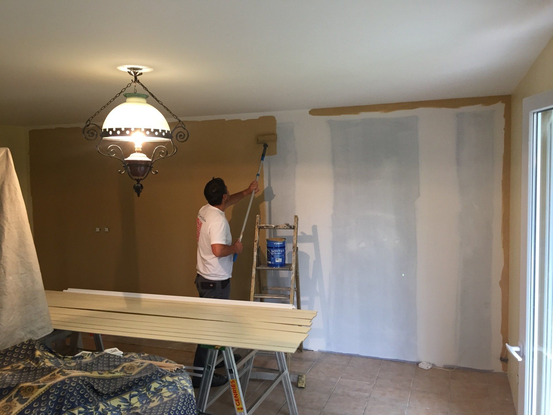 Peinture murs intérieurs