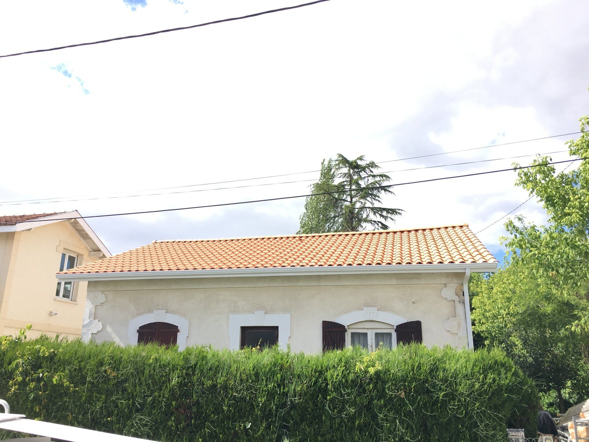 Rénovation de toiture chantier fin