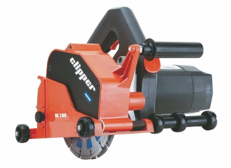 Rainureuse Clipper rouge et noire