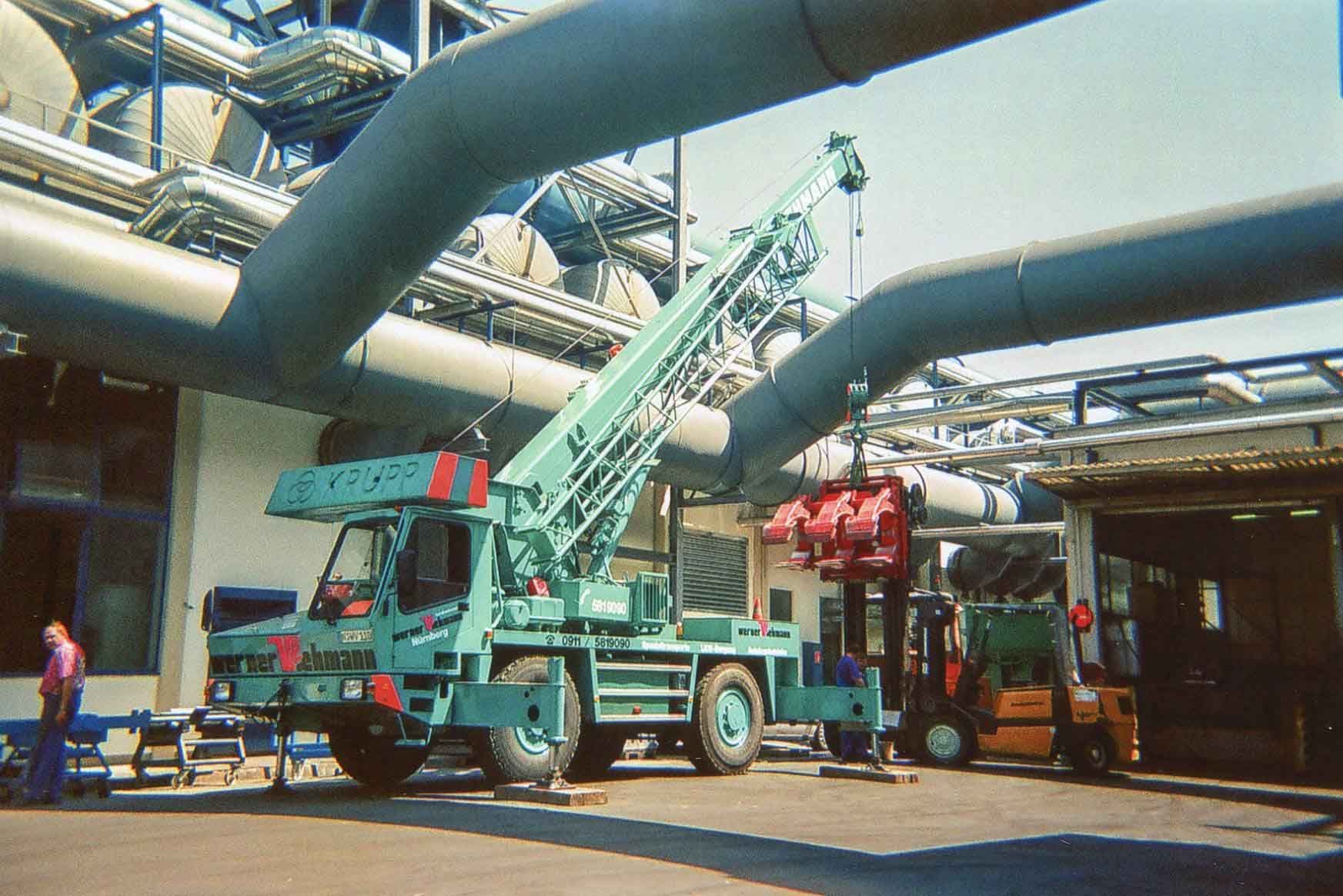 Autokrane-Kranarbeiten