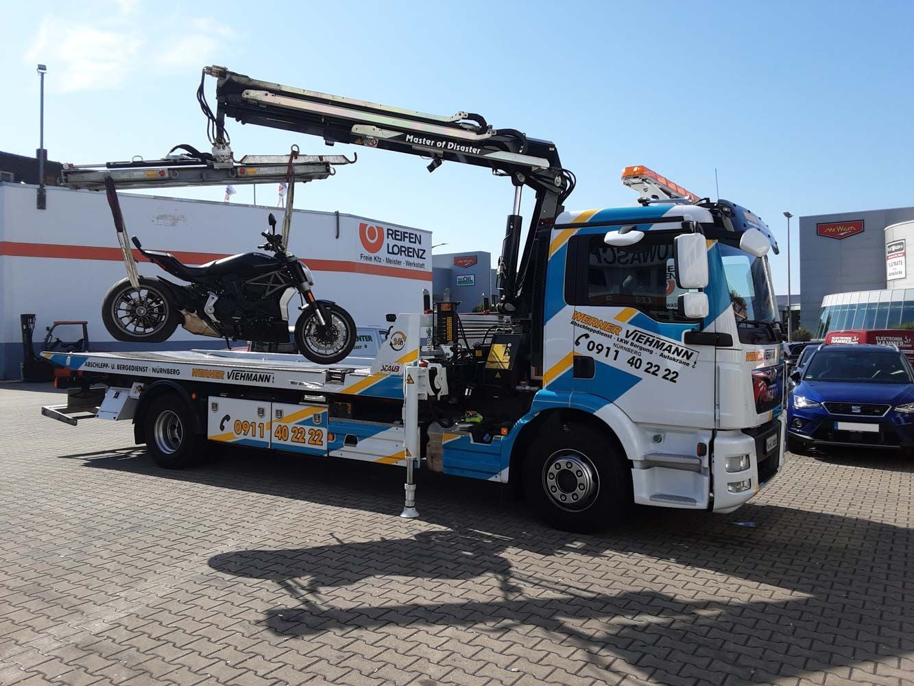 Zweiräder, Bikes, Motorräder, Motorrad, PKW Abschleppen-Bergedienst