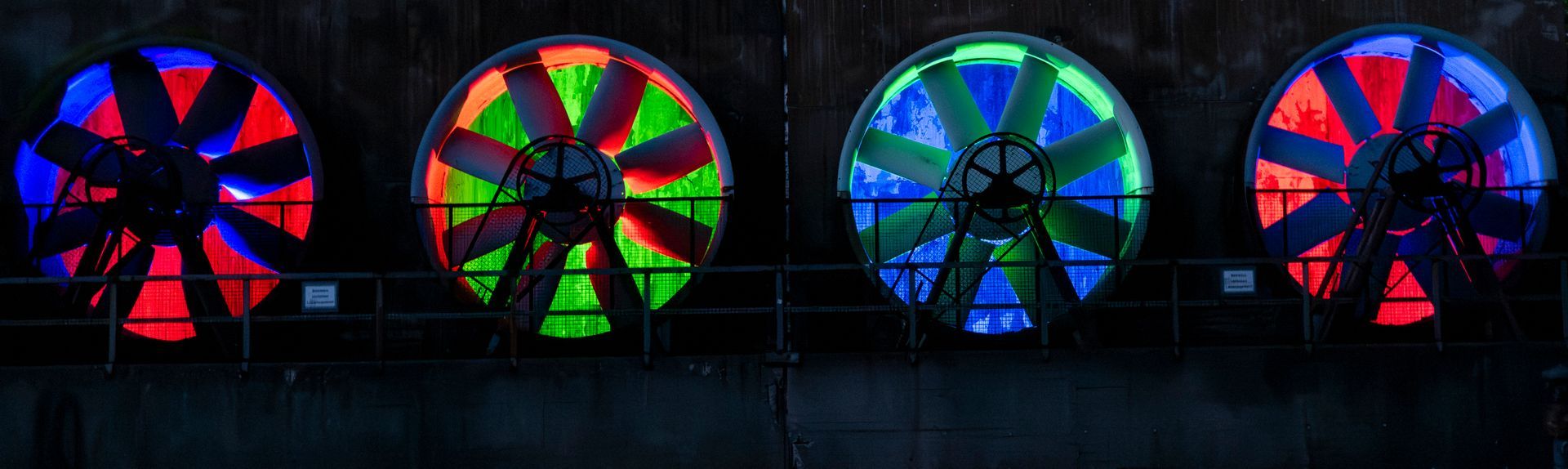 Lighted  ventilation fans 