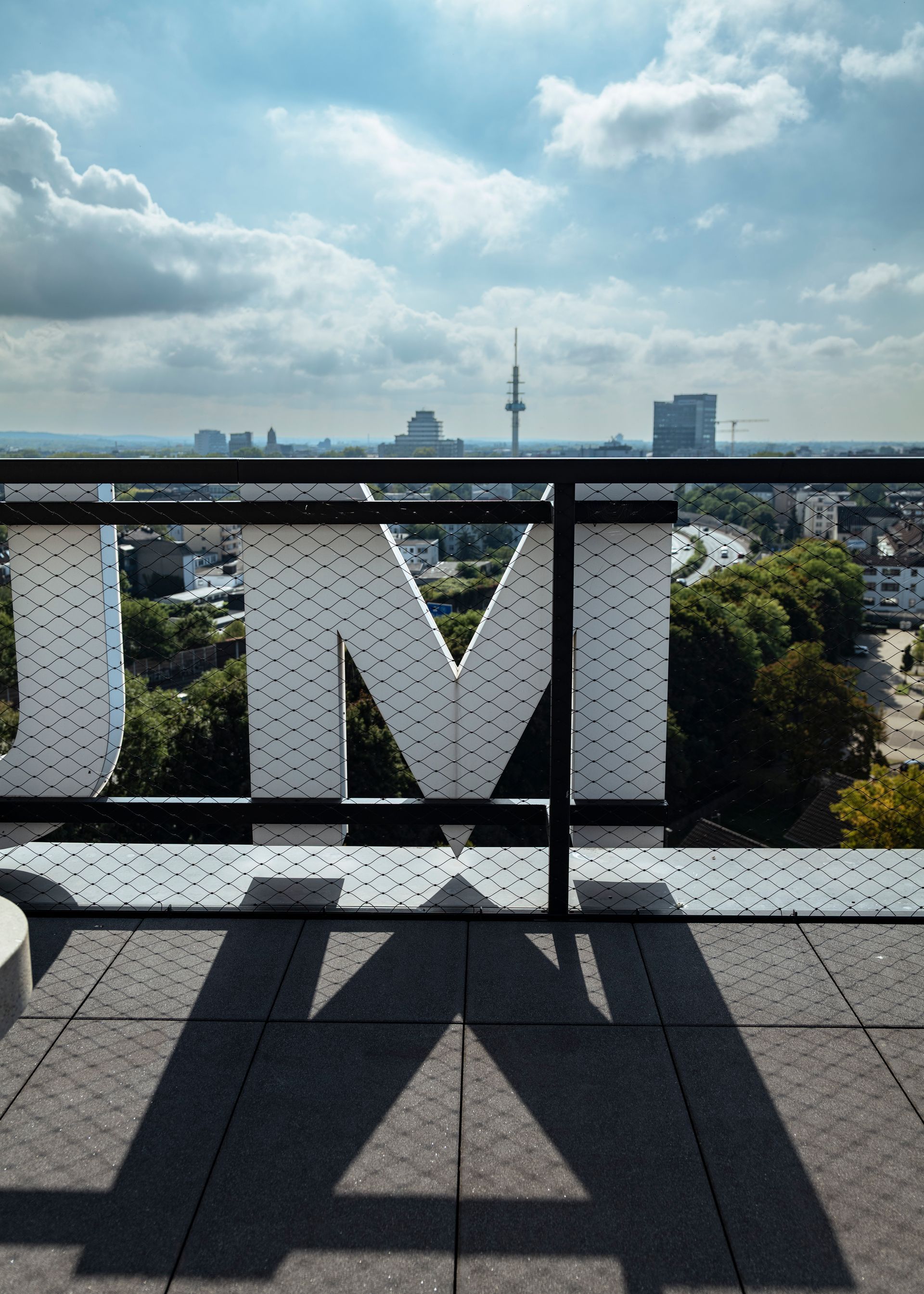 view from the rooftop