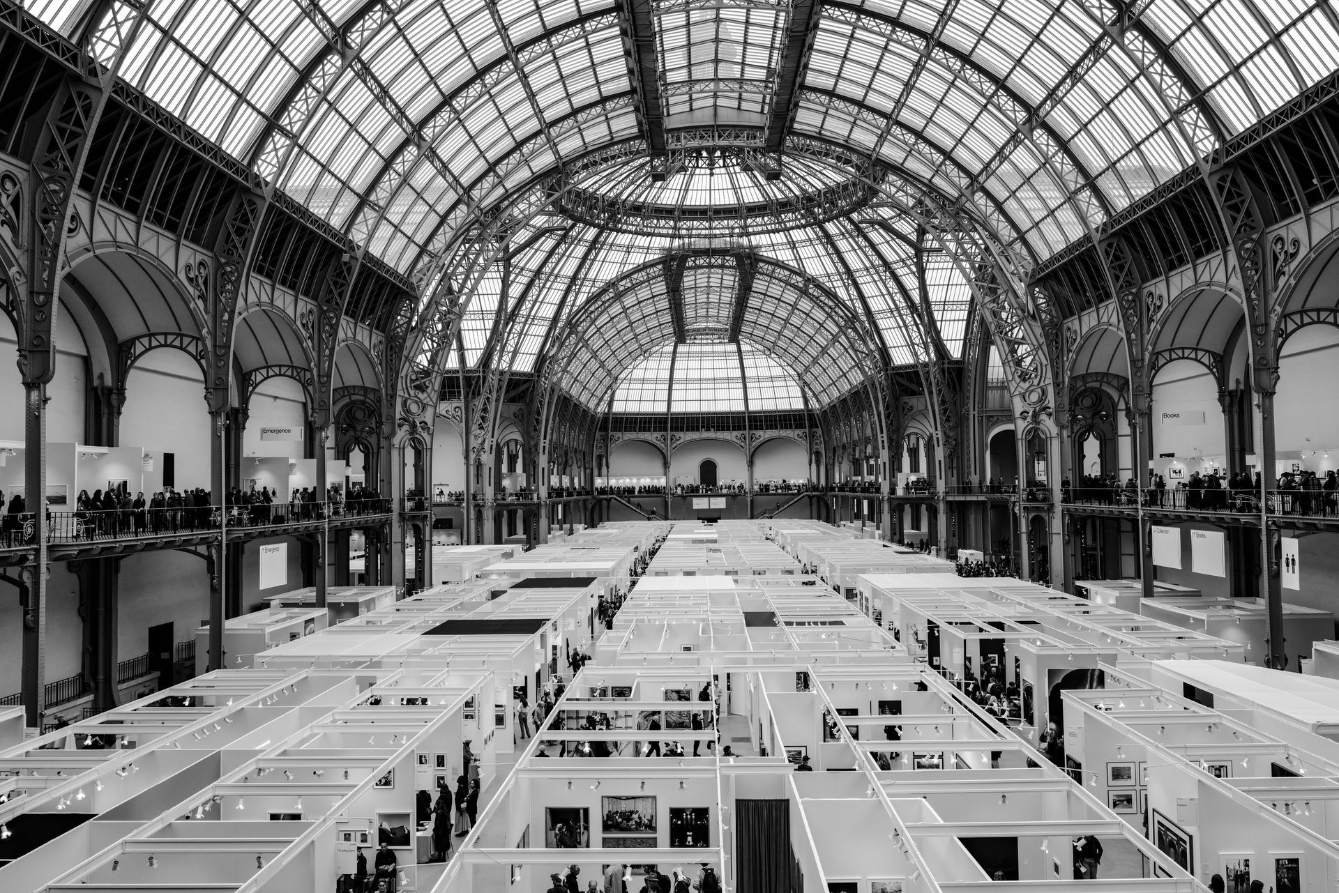 Hall with Exhibition Boxes