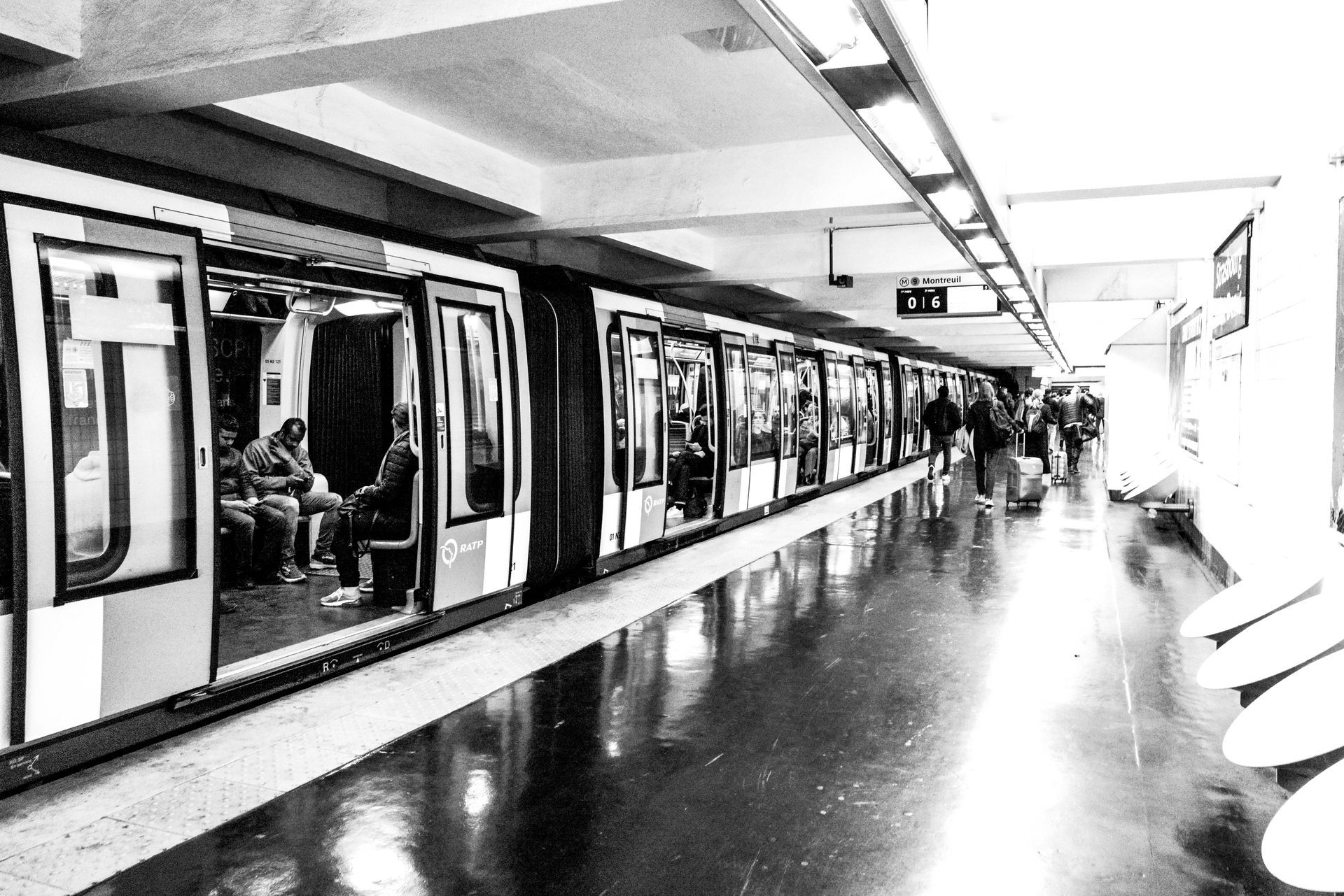 Metro Station Strasbourg St Denis