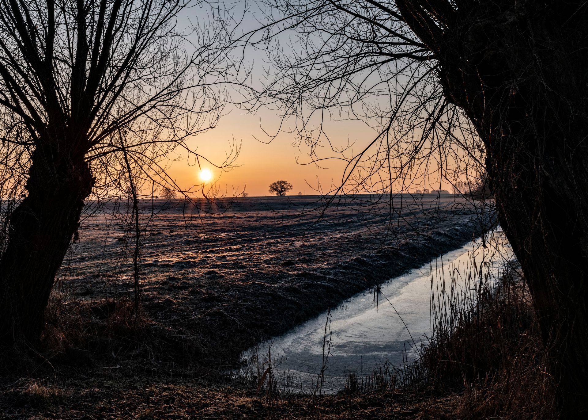 Sunrise drainage channel