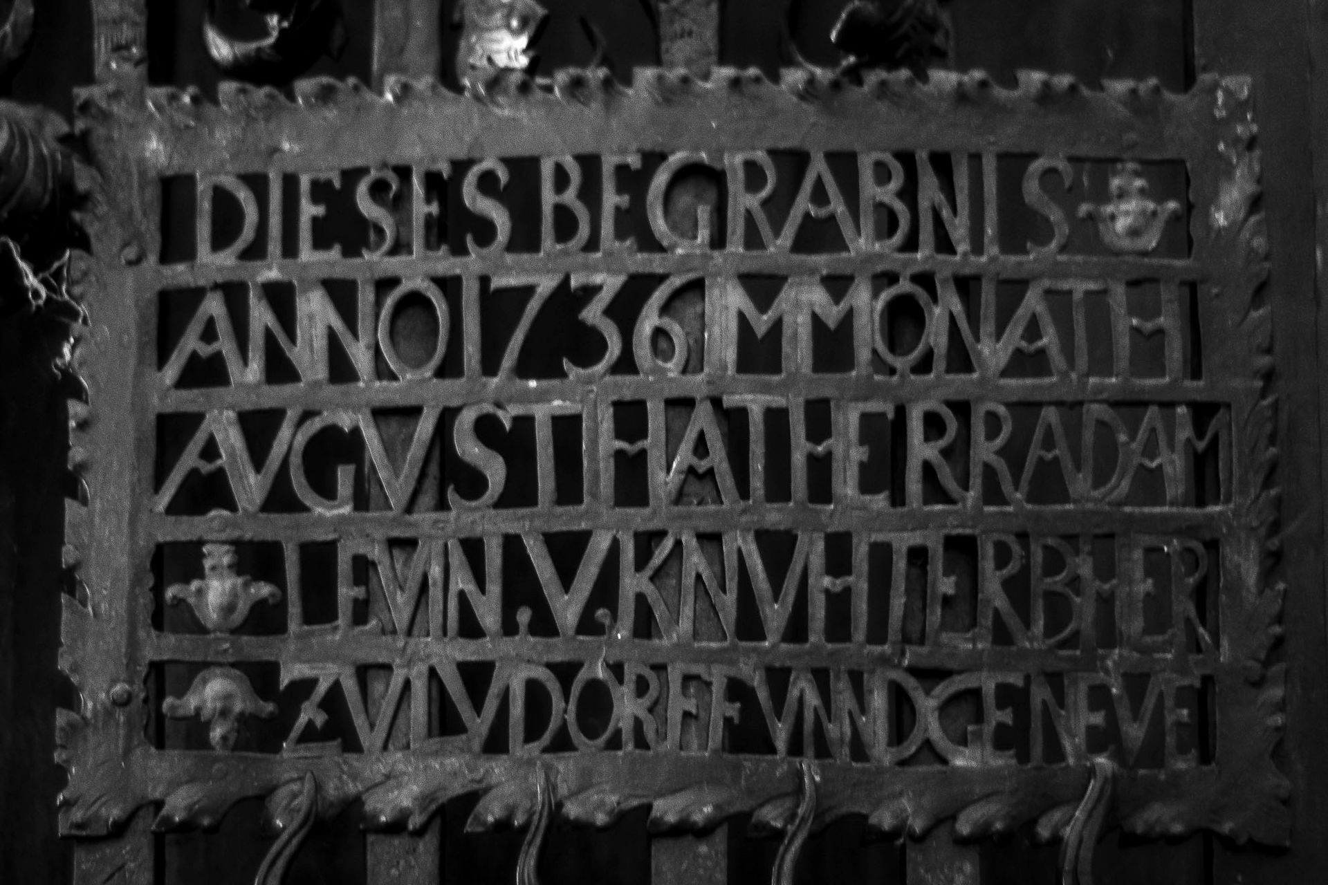 Dorfkirche Ludorf St. Maria / St. Laurentius Gruft