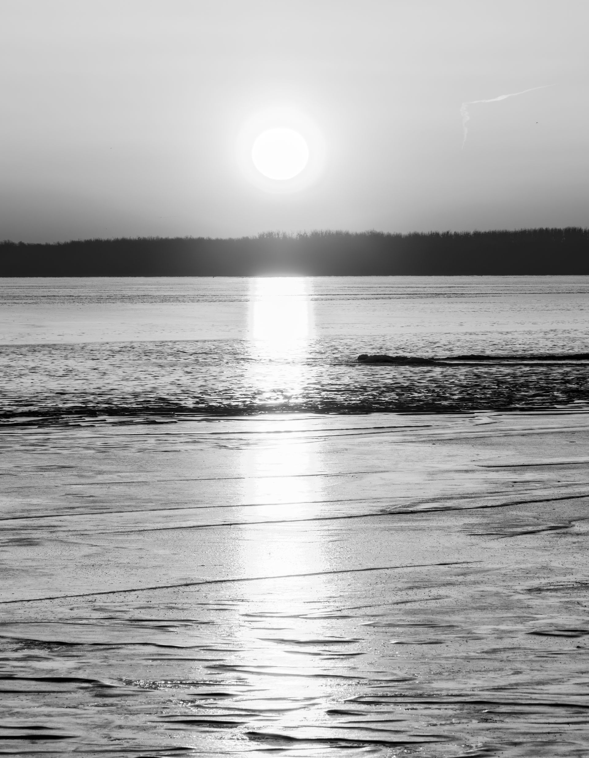 Sunrise Müritz Lake