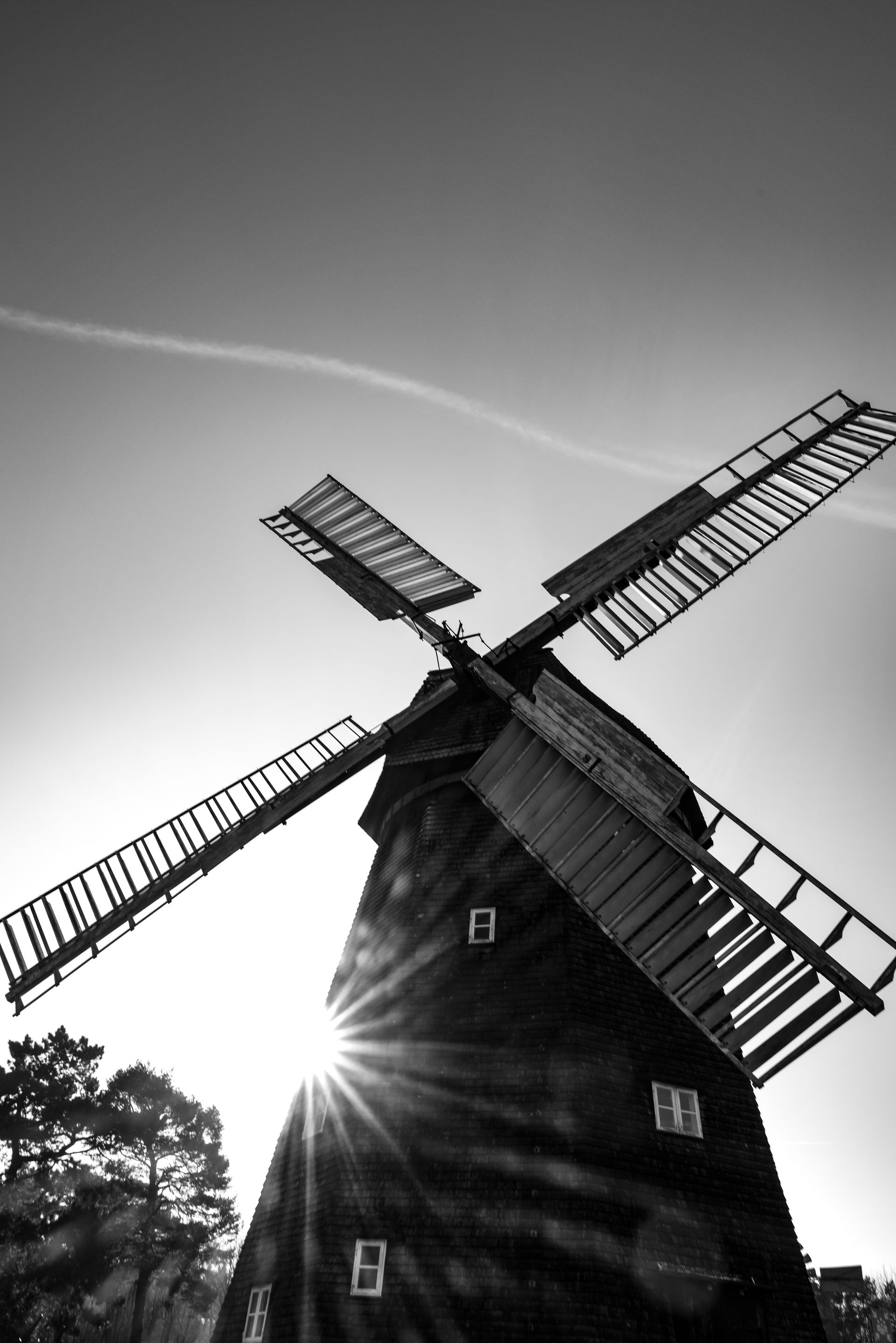 Sun Reflexion Dutch Mill