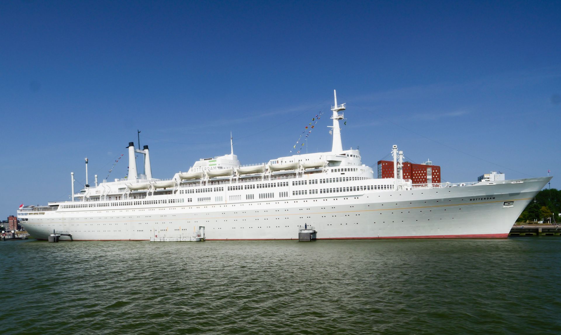 SS Rotterdam Now Hotel Ship