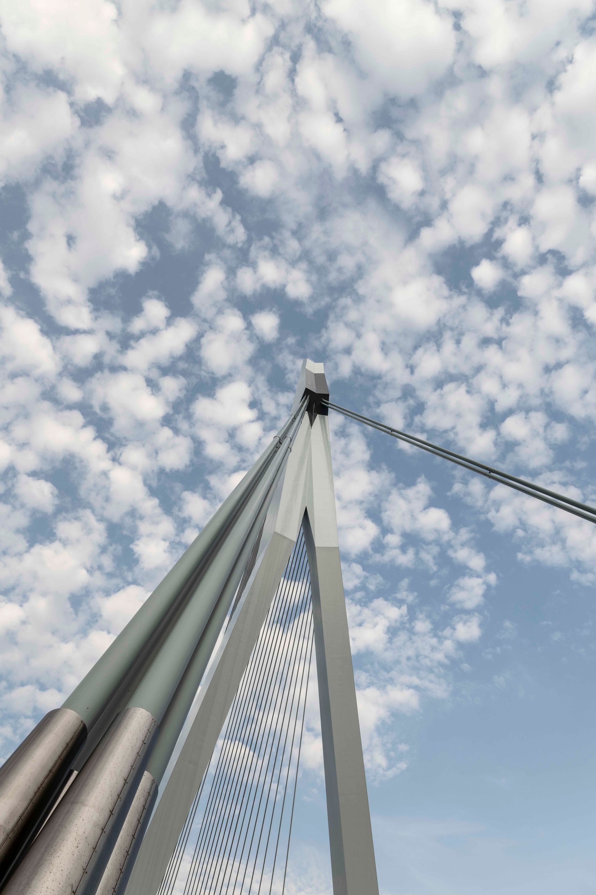 Sky and Erasmus Bridge