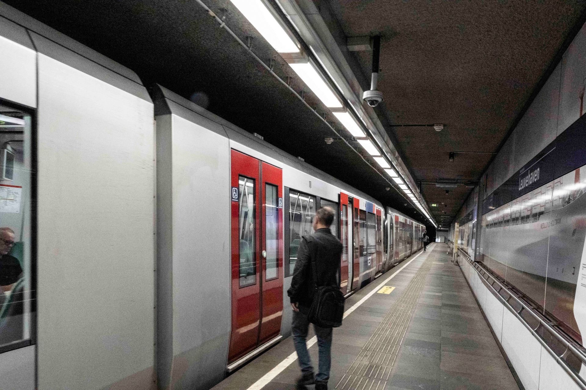 Entering the Tube