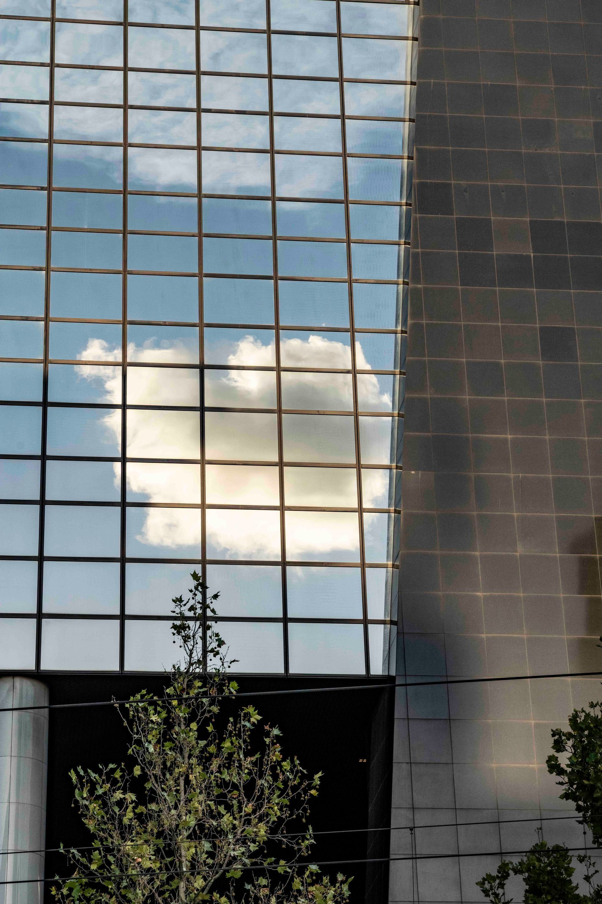 Sky and Commercial Building