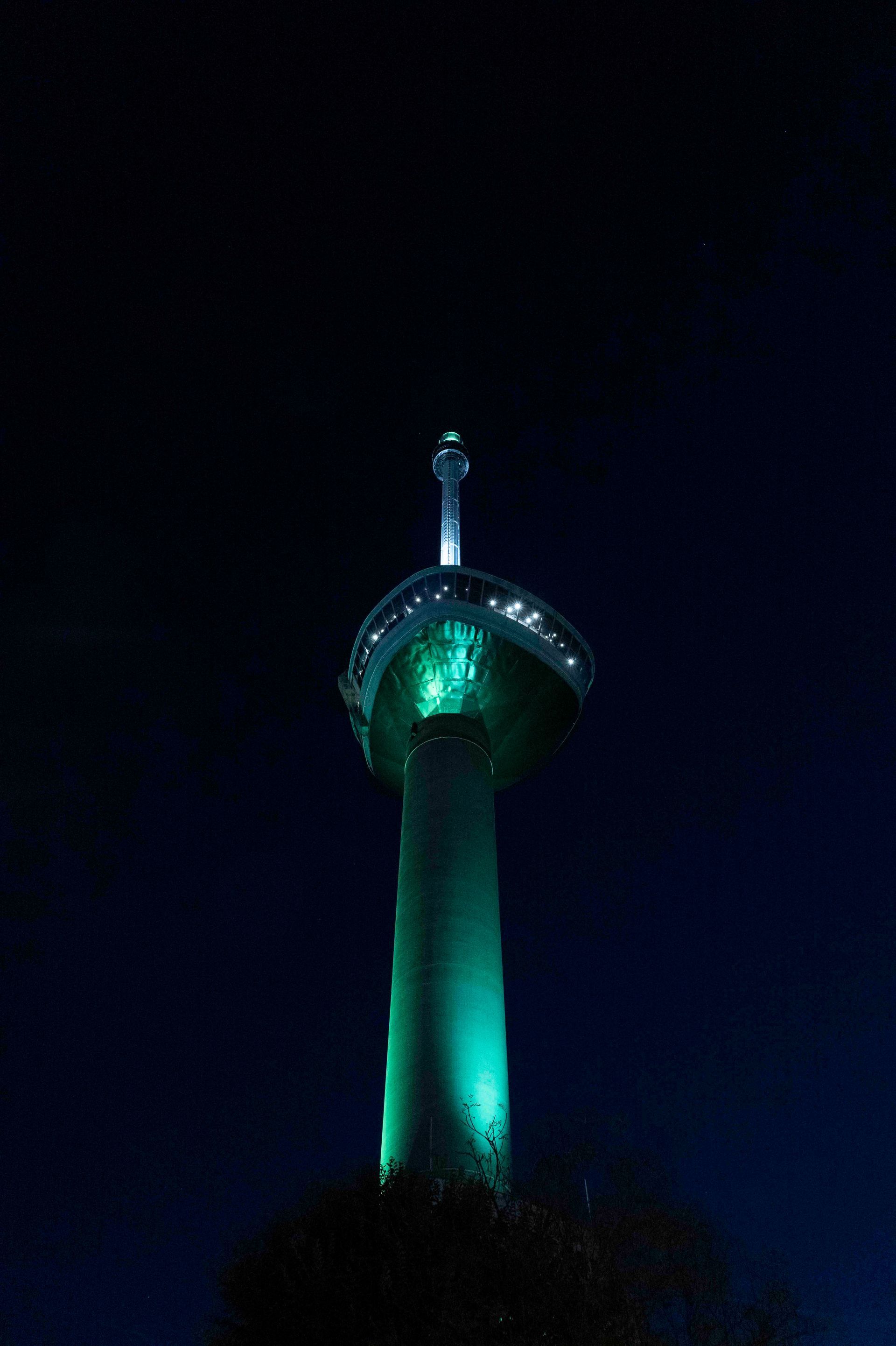 Euromast at night
