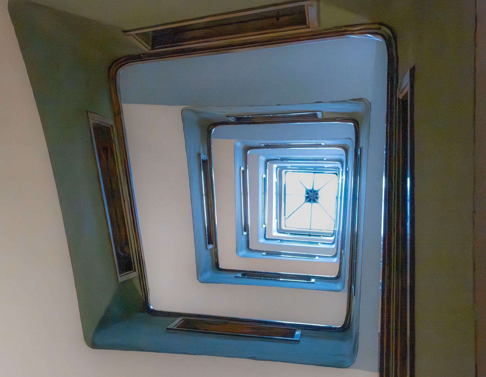 Staircase in our Hotel
