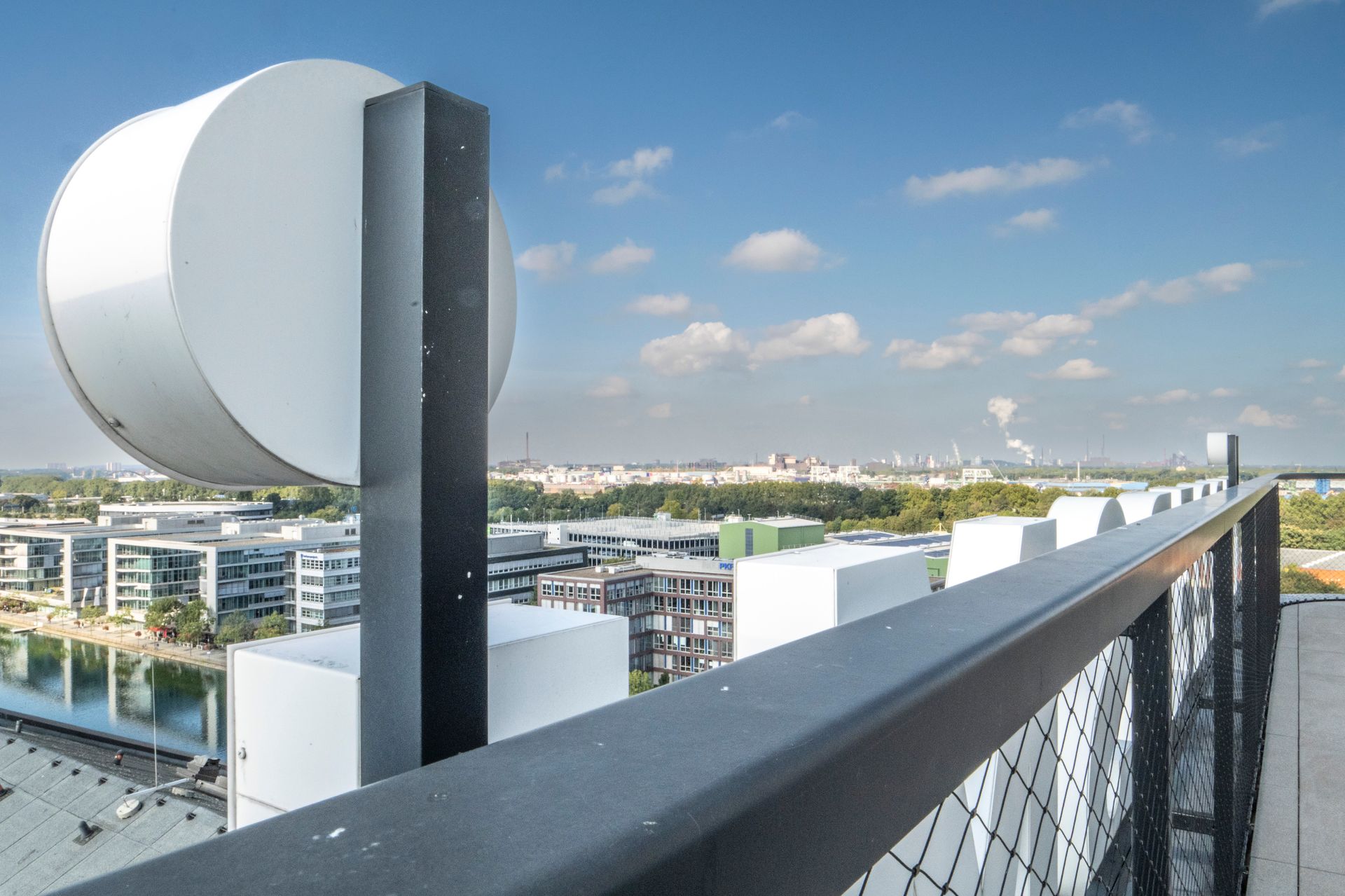 view from the rooftop