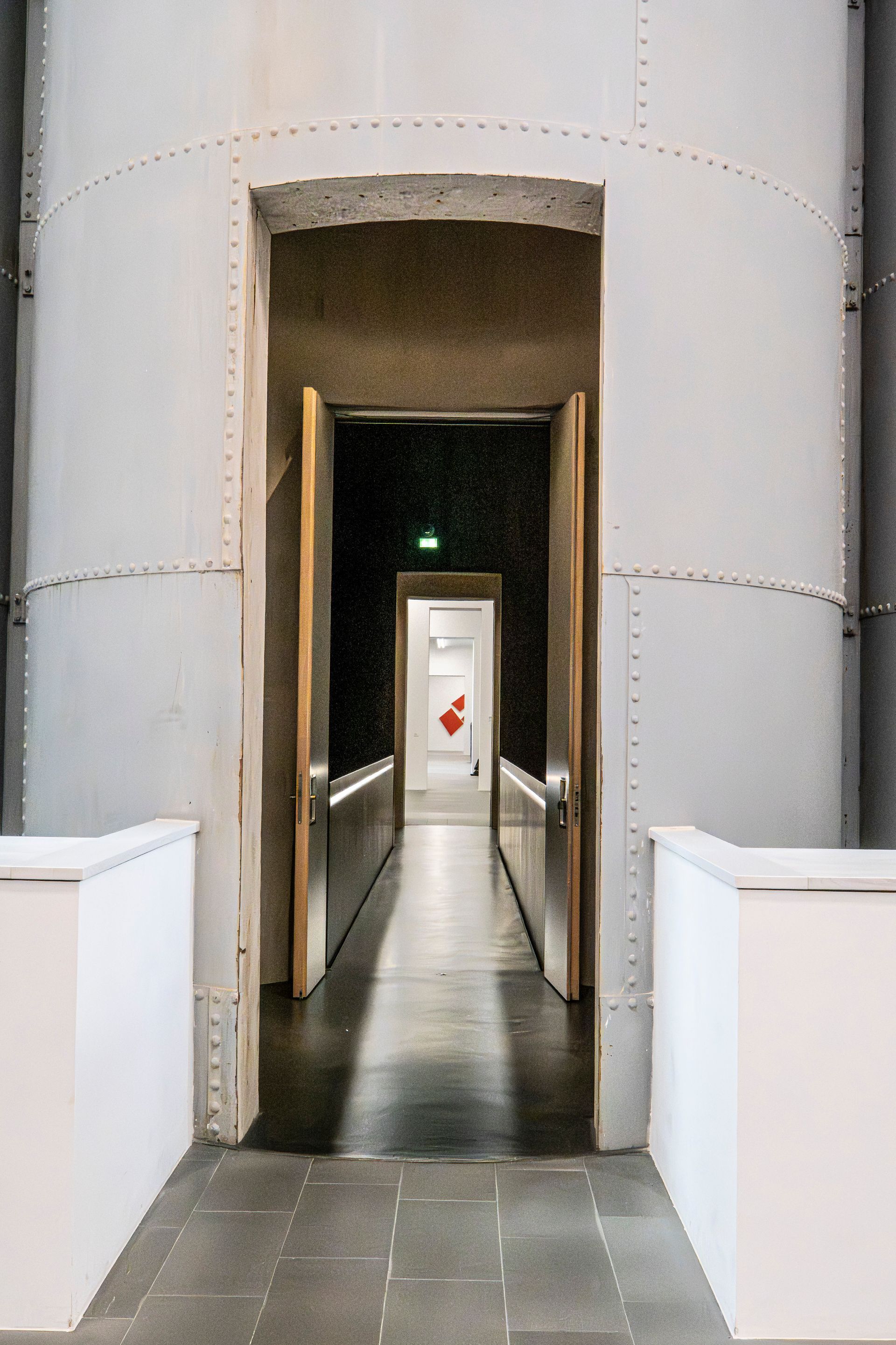 rooms through the silo