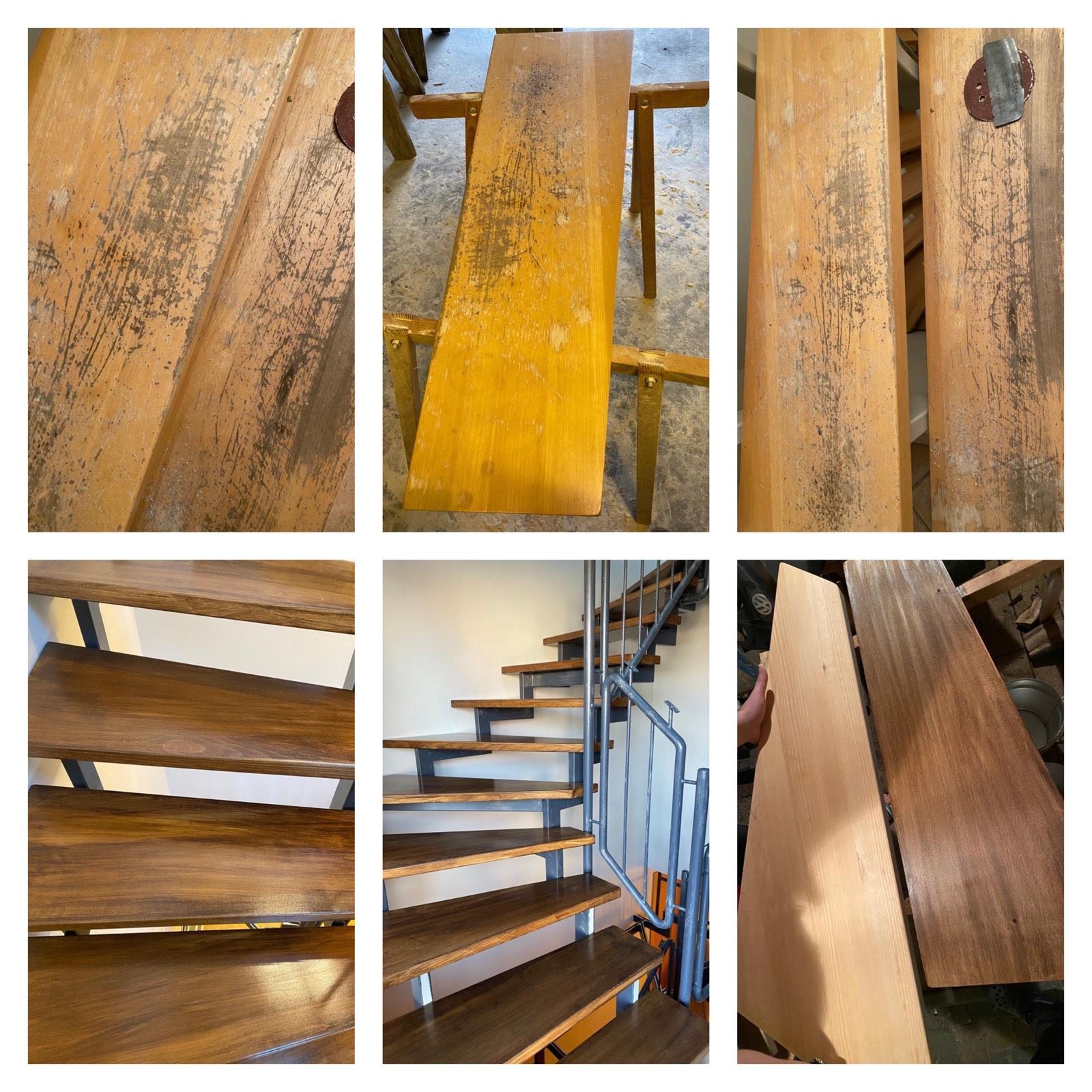 Bilder Vorher/Nachher von Renovationen