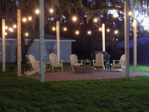 Enjoy the fire pit