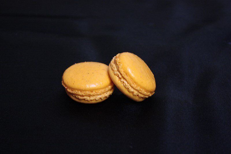 Macarons abricot