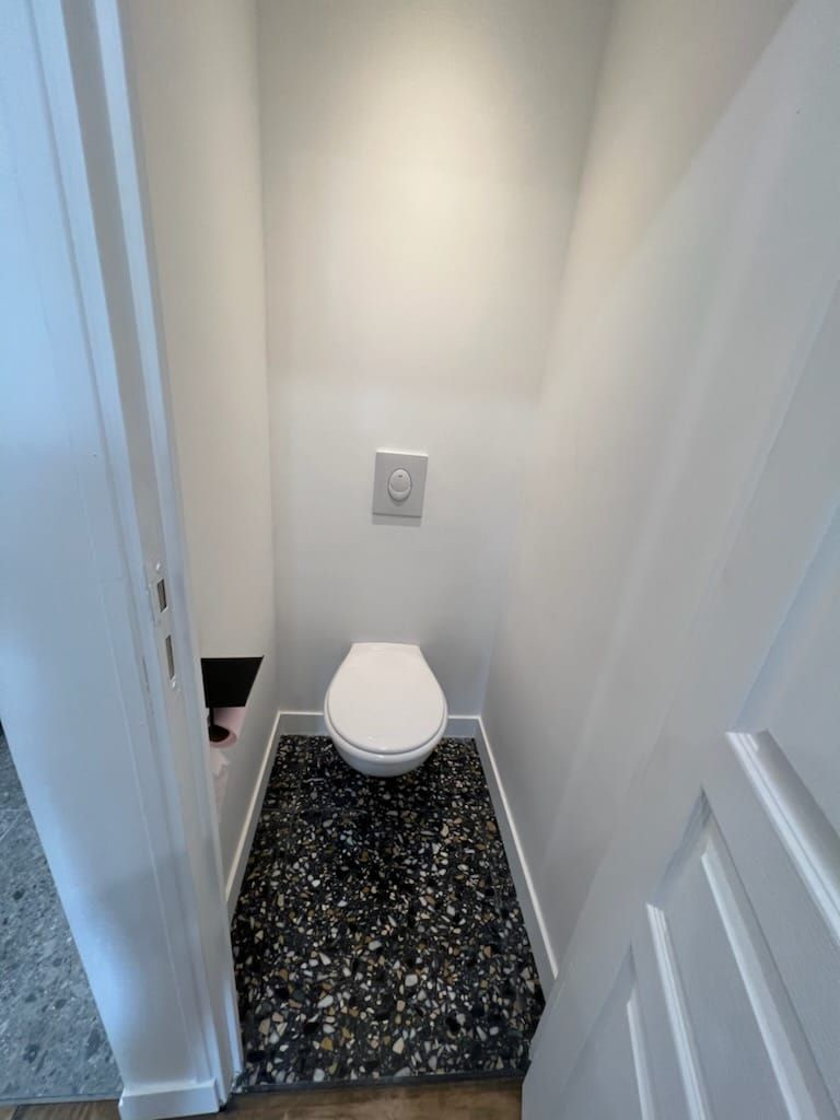 Toilettes installées
