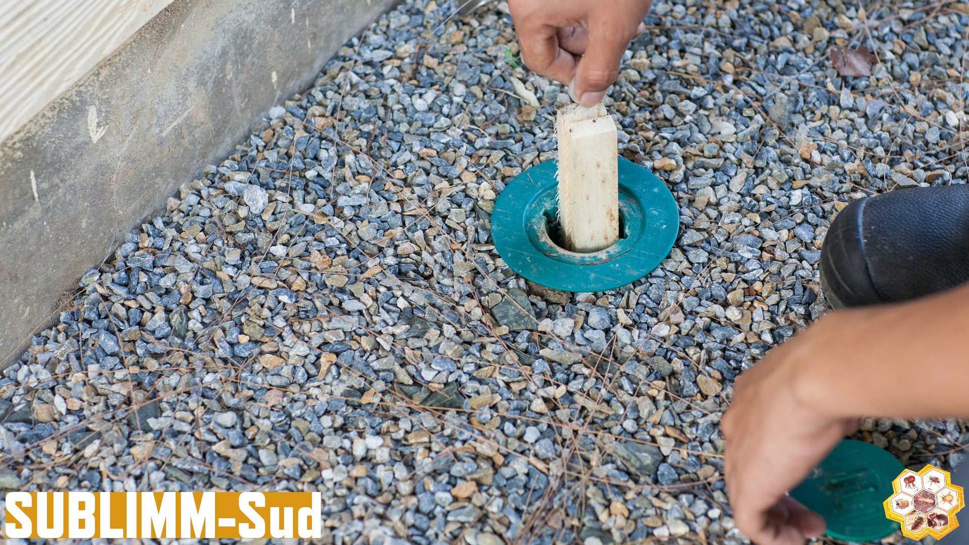 Piège appât contre termites