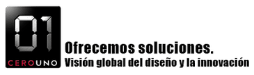 Logotipo de CeroUno con &ldquo;01&rdquo; en estilo digital dentro de un cuadrado, acompa&ntilde;ado de texto en espa&ntilde;ol.