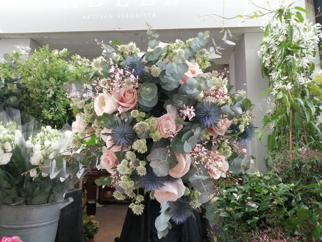 Bouquet rose pâle et rose