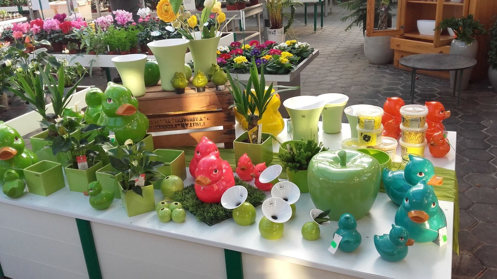 Bunte Dekoration von Lenfers