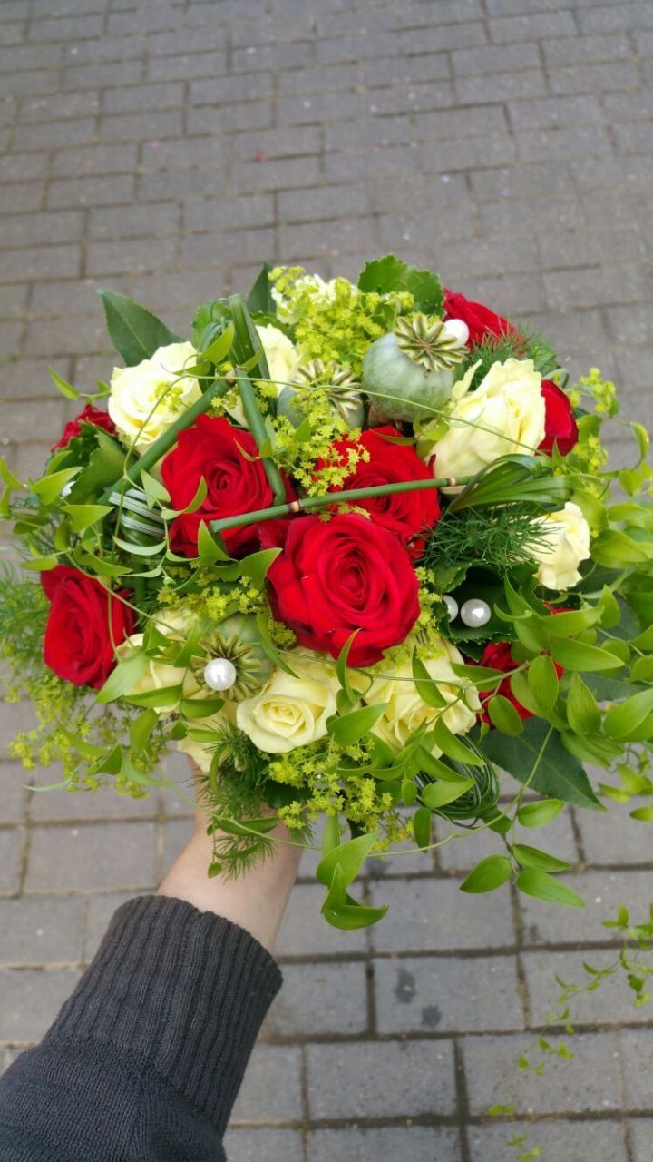 Hochzeitsstrauß Rosen