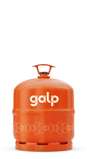 Distribuição de garrafas de gás