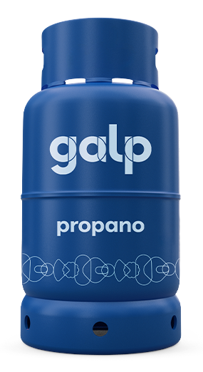 Distribuição de garrafas de gás