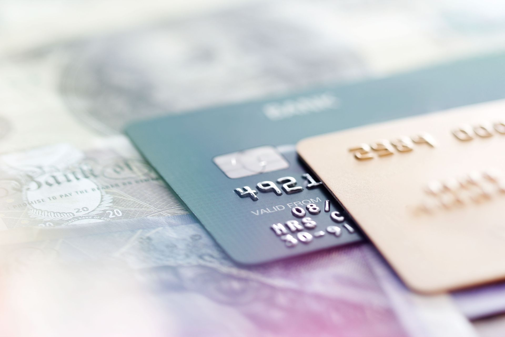 Des cartes bancaires