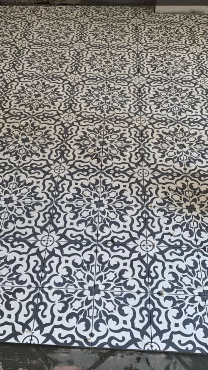 Carrelage à motifs