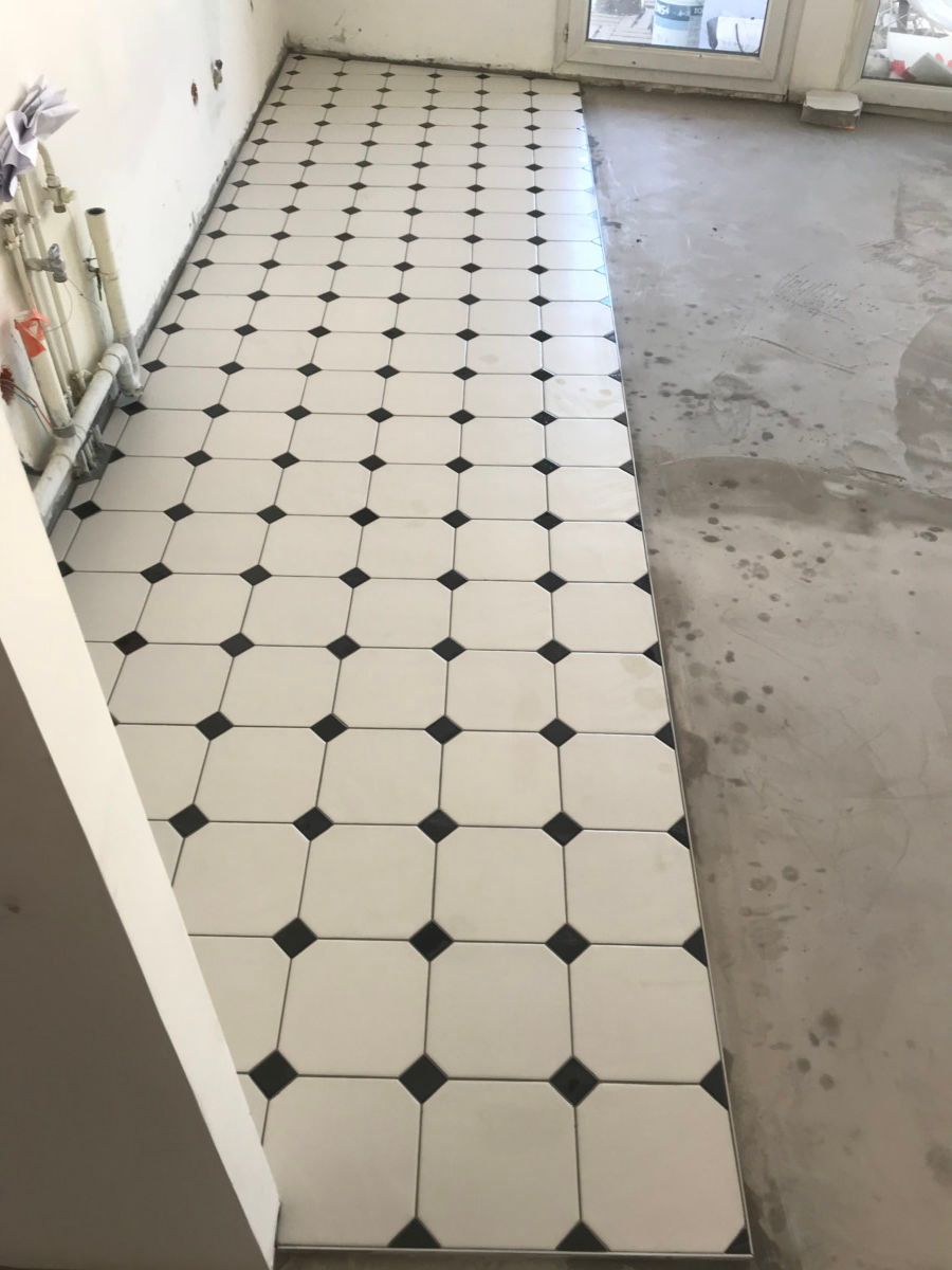 Carrelage blanc