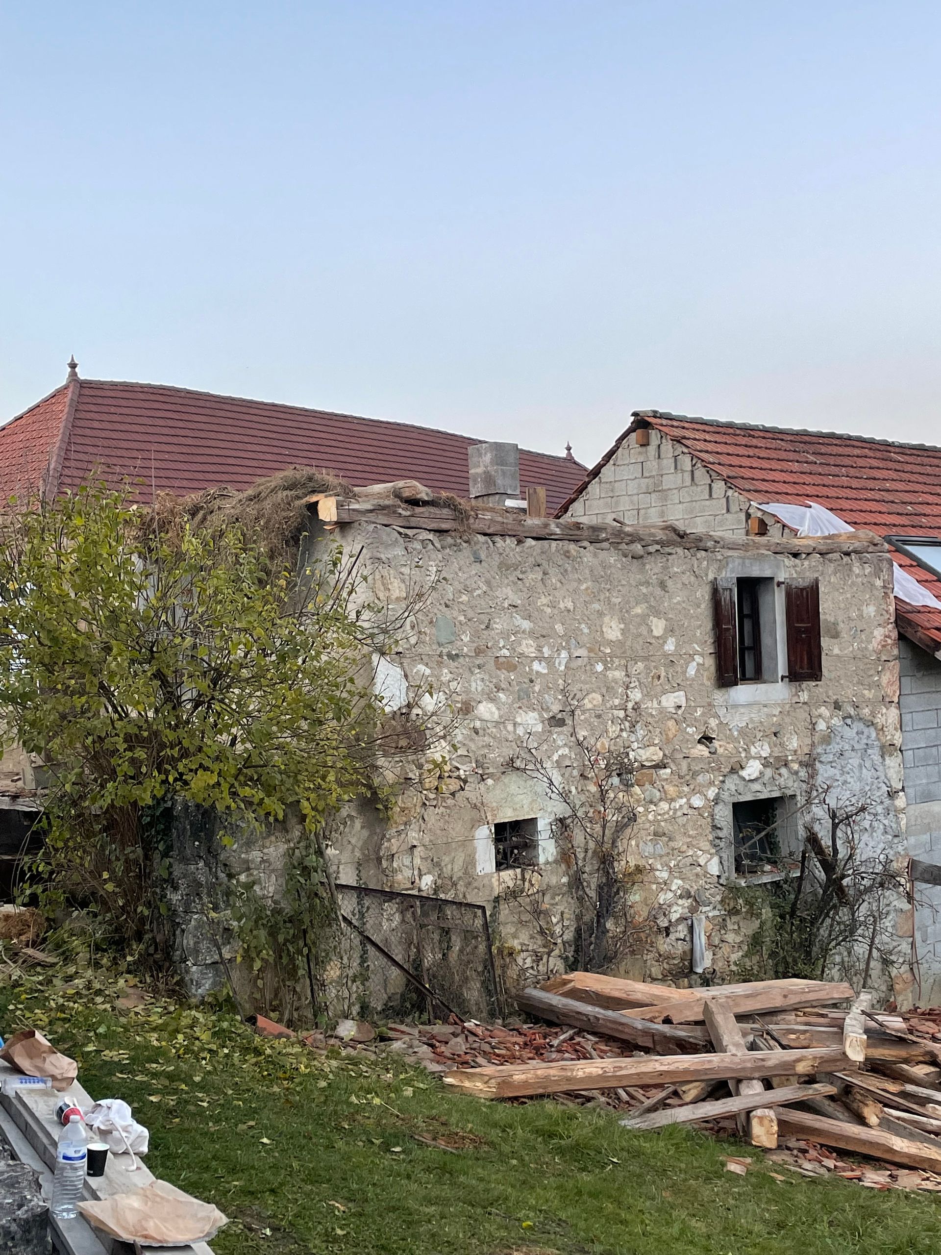Grange en rénovation