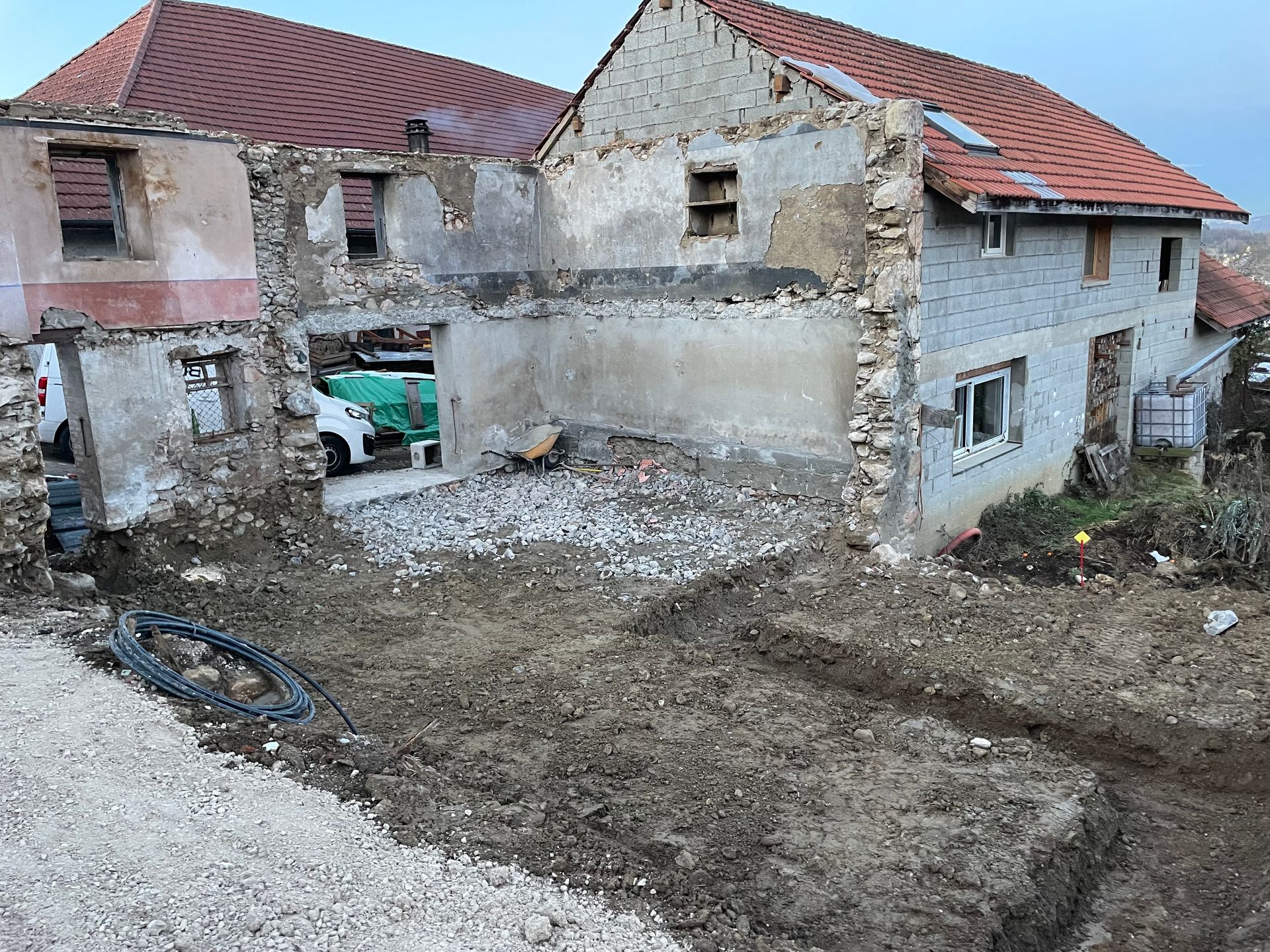 Rénovation d'une grange