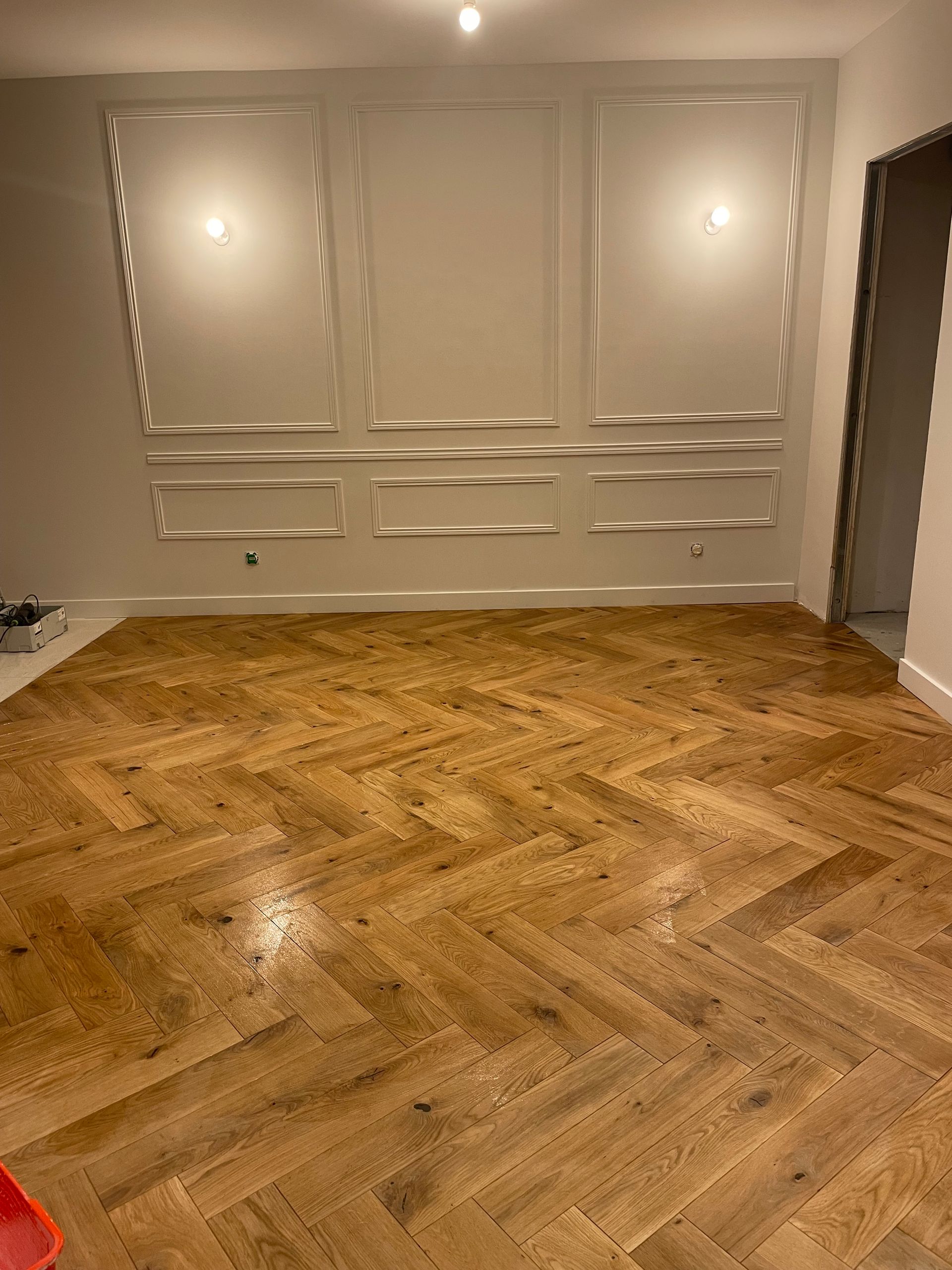 Pose de parquet