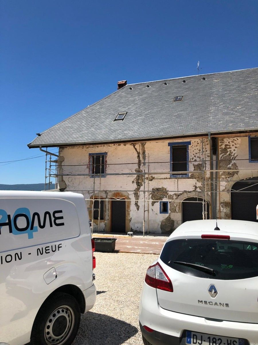 Rénovation d'une façade