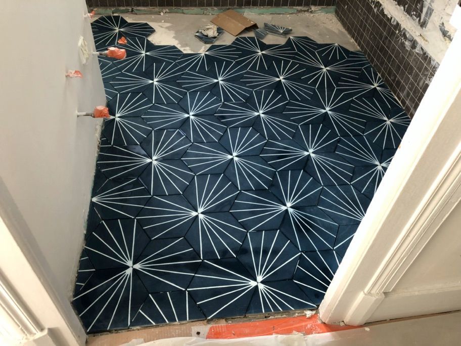 Carrelage à motifs