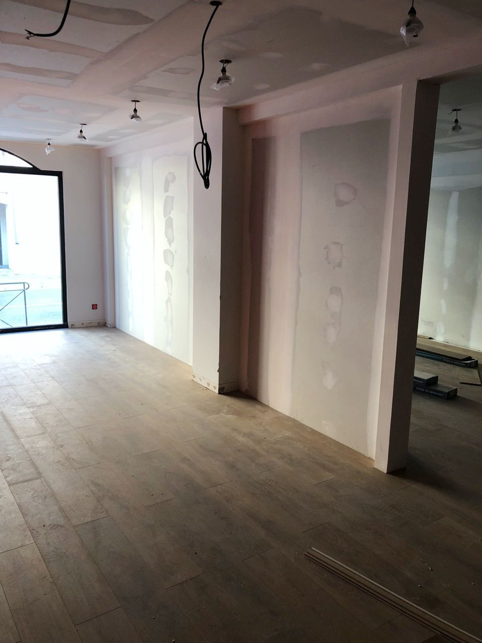 Travaux de plâtrerie