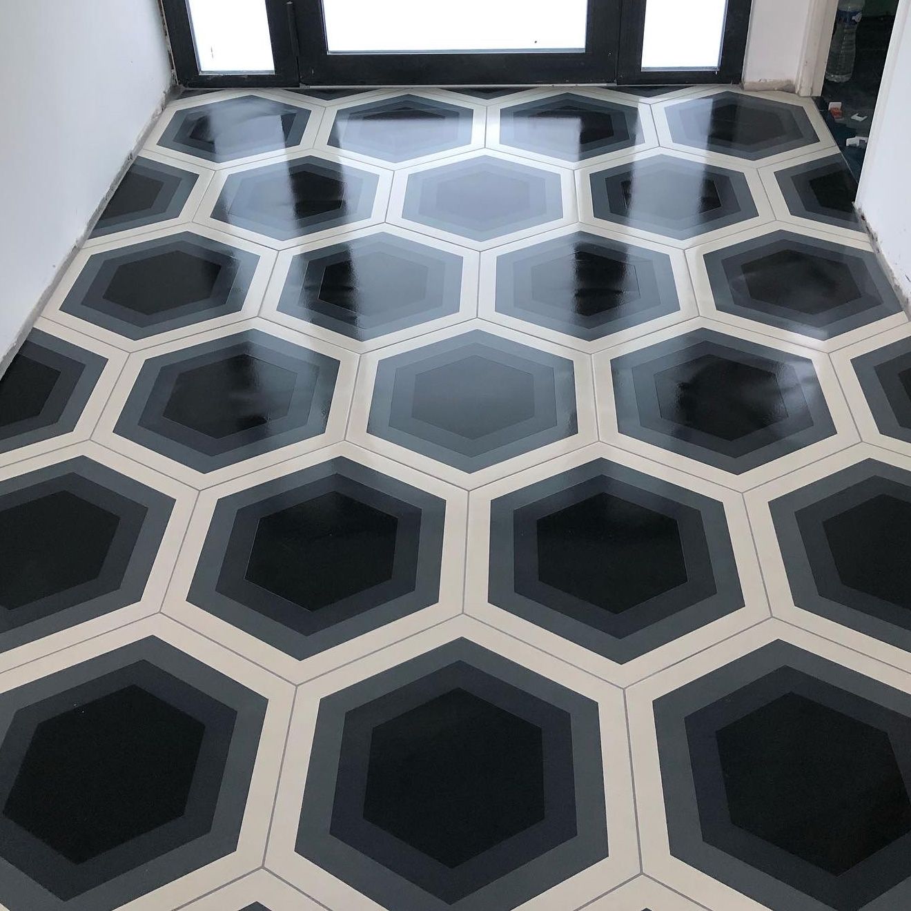 Carrelage damier