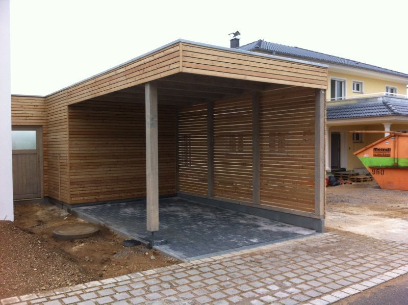 Carport aus Holz