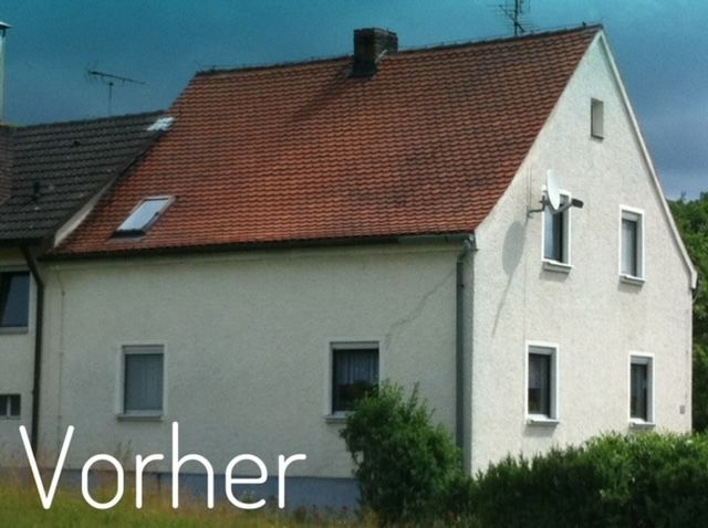 Haus nach einer Sanierung